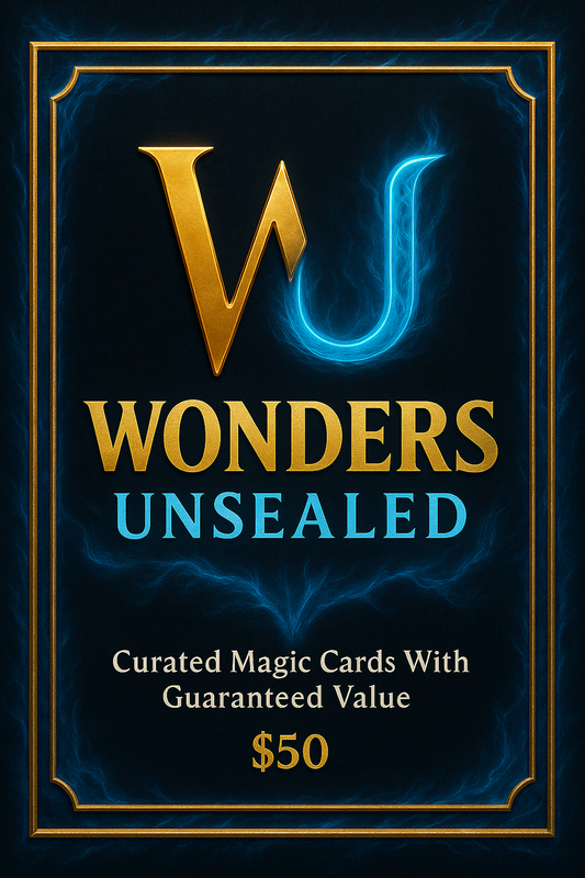 Wonders Unsealed Guaranteed Value Mystery Pack - $50
